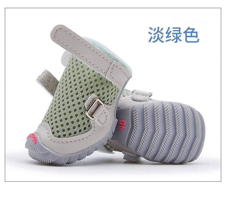 狗狗防烫脚鞋子